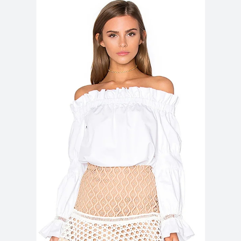 Alexis Ellen off shoulder top